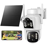 Camcamp 4G Cellular Security Camera, Solar Camera Wireless O...