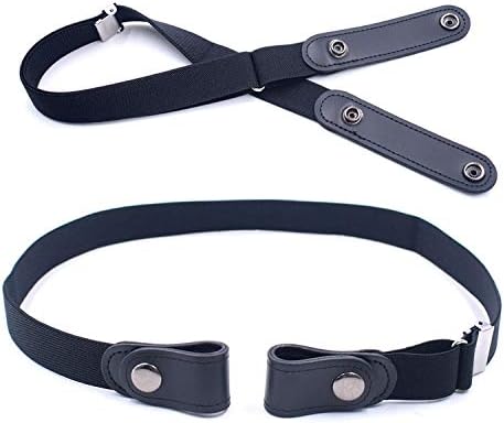 Invisible Belt for Women, Adjustable Elastic No Buckle Stretch Waist Belt for Jeans Pants