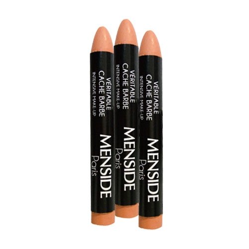 Véritable cache barbe Latino, lot de 3 sticks