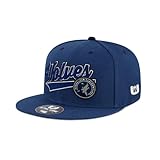 Ultra Game NBA Official Men’s Snap Back 3D Embroidered Team Logo Baseball Cap Hat - Unisex, Minnesota Timberwolves, Team Color, 1SIZE
