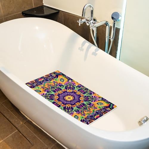 Tapis de bain antidérapant à séchage rapide extra long