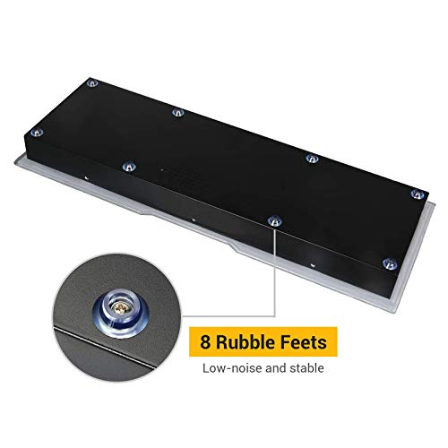 Arcadora Diy Arcade Console Case Acrylic Panel Video Game Machine Box Replacement Case, Supports 8 Buttons, Home Cabinet 2 Players Diy Joystick Accessories Kit Empty Arcade Box #TOP6