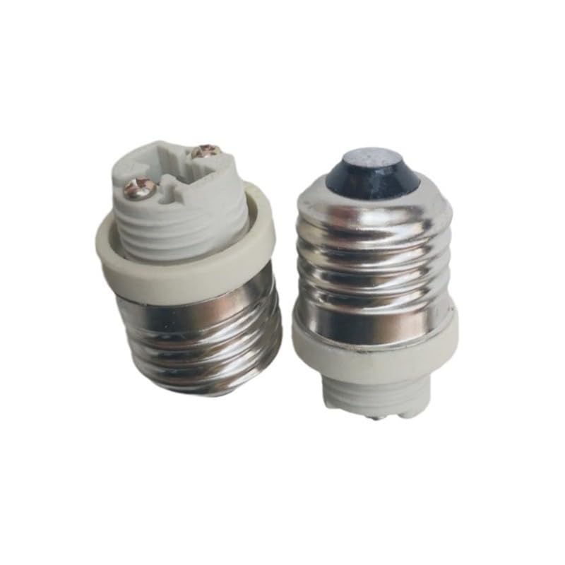 ソースメーカー卸売照明アクセサリー変換ランプホルダーE27からG9セラミック外ネジ(2PCS)