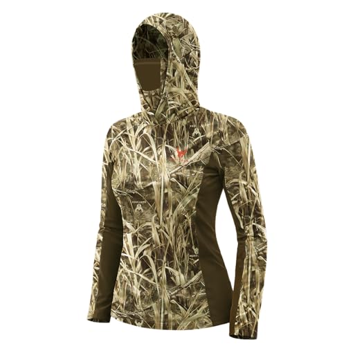 Womens-Camo-Hunting-Hoodie-with-Face-Mask-UPF-50-Lightweight-Quick-Dry-Shirt-for-Turkey-and-Deer-Hunts