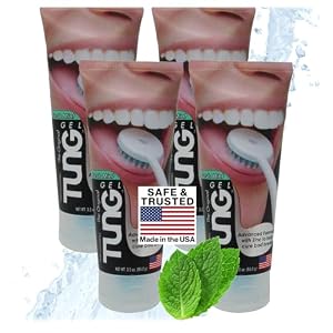 Tung Fresh Mint Tongue Cleaner Gel – Pack of 4