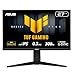 ASUS TUF Gaming VG27AQML5A QHD Monitor (27 Zoll, 2560 x 1440, 300Hz, Fast IPS, ELMB Sync, AMD FreeSync Premium, VESA DisplayHDR 400, 0,3ms Reaktionszeit, Lautsrecher, 2X HDMI, DisplayPort, Gaming AI)
