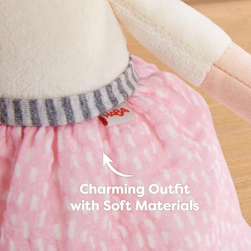 Image of HABA Snug Up Lauren - 10 inch Soft Doll, Machine Washable - Perfect Snuggly First Soft Baby Doll and Toddler Baby Doll for 6 Months and Up