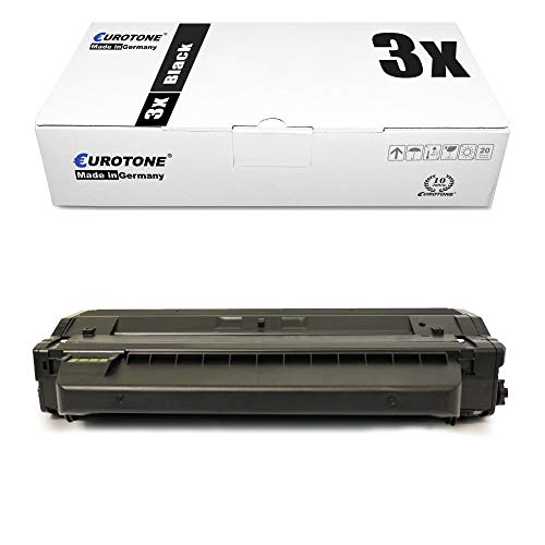 Pack 3 toners Eurotone pour imprimantes Samsung ML-1910 et ML-2525