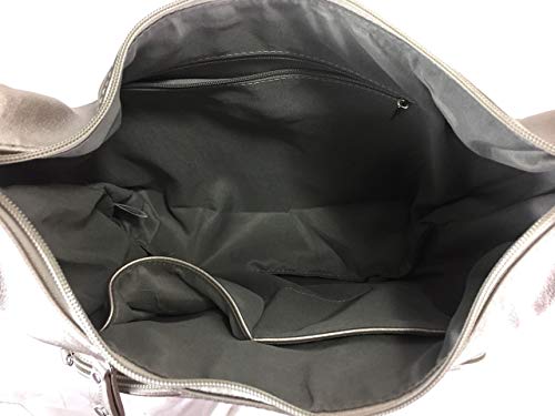 Image of Concealed Carry Hobo Bag Locking Crossbody Bag with Built-in Credit Card Slots