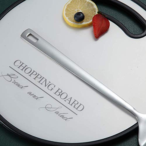 Image of Stainless Steel Spatulas, Berglander Solid Turner,Barbecue Metal Spatulas Turner For Cooking, Kitchen Spatula For Nonstick Cookware, Dishwasher Safe, Easy to Clean