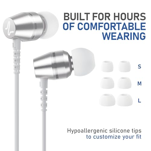 Image of LUDOS OMNITONE USB C Headphones for iPhone 17 16 15 Pro Max Plus Air iPad Pro, 5 Years Warranty, USB-C Earbuds for Samsung Galaxy S24 S23 Ultra S22 S21 FE S20 Z Flip 3 Fold 4, USB Type C Earphones