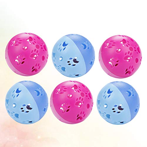 Balacoo Brinquedo de bola para gatos – 20 peças interativas com bola vazada para animais de estimaçã