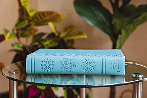Image of NKJV, Teen Study Bible, Leathersoft, Teal, Comfort Print