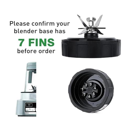 Lame de mélangeur de remplacement compatible Nutri Ninja Auto SS300C SS351 - 6