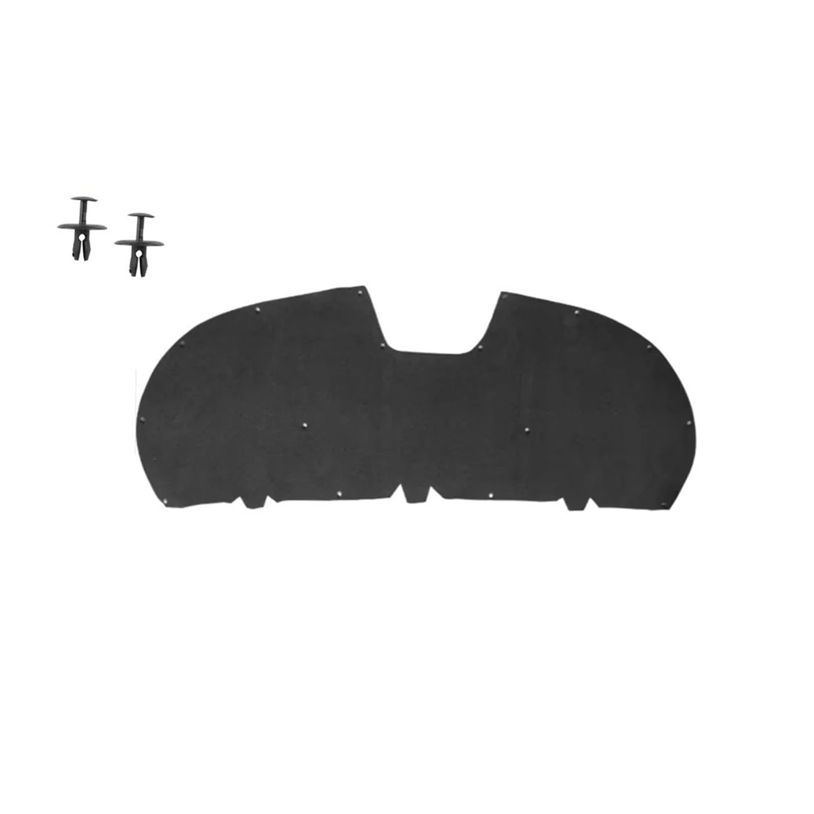 Tapis d'isolation pour moteur voiture DS7 Crossback contre le bruit et le chaud