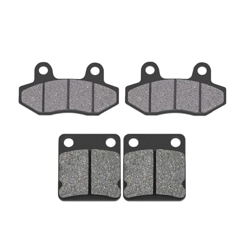 �I�[�g�o�C�̃t�����g�ƃ��A�u���[�L�p�b�h LSM 50 STR50 2012-2016 LSM 125 STR125YB 2012-2018(1 Set F and R)