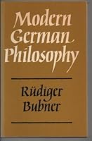 Modern German Philosophy 0521297117 Book Cover