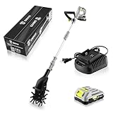 Cordless Electric Garden Tiller: DEKOPRO Power...