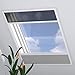 Produktbild Dachfenster Fliegengitter Plissee Multi - Verdunkelung - Grau - 80 x 120