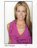 ALEX FLANAGAN AUTOGRAPHED 8x10 COLOR PHOTO+COA NFL NETWORK TO JOHN