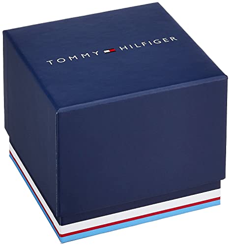 Tommy Hilfiger Reloj Analógico para Hombre de Cuarzo con Correa en Cuero, 1791712