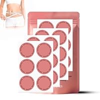 Healthy Shape Support, Body Management Patch, Natural Ingredients Patch, for Belly & Waist Skin All Skin Types, 30 Vegan Patches