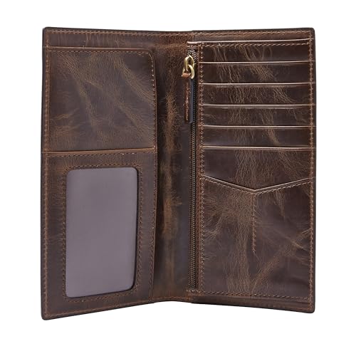 Fossil Men's Derrick Checkbook Wallet2