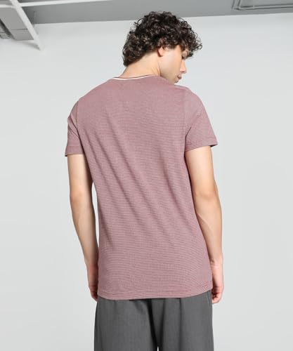 Image of Puma Men Cotton Solid Classic Fit T-Shirt