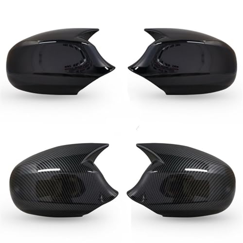 Coque rétroviseur carbone pour BMW E87 E90 protection boîtier rayé en ABS