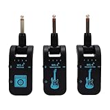 [Autonomie longue durée] Le système de guitare sans fil 2,4 GHz est alimenté par des batteries rechargeables haute capacité qui offrent jusqu'à 10 heures de performances ininterrompues.le câble de charge à double tête de type C inclus permet de charger simultanément les unités émetteur et récepteur, obtenant une charge complète en seulement 2 heures.parfait pour les séances d'entraînement prolongées ou les longues performances live sans se soucier de la consommation d'énergie.