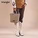 Wrangler Tote Bag for Women Casual Work Top-handle Handbag with Card Holder WG188-8312KH