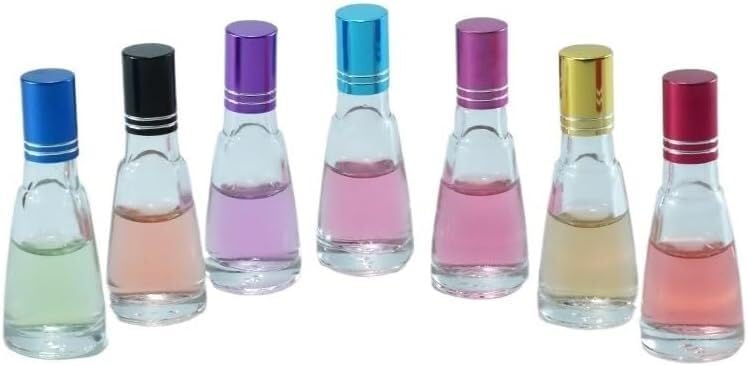 Mini butelki podróżne na perfumy, atomizer do perfum 6 SZTUK/ZESTAW 14 ML butelki z atomizerem do perfum szklane perfumy w sprayu pusta butelka/kolor losowo wielokrotnego napełniania