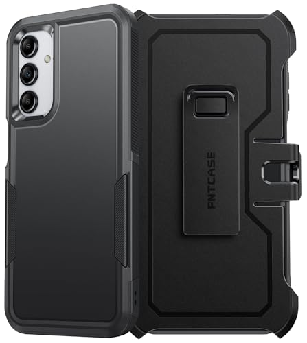 Coque Samsung Galaxy A15 5G antichoc robuste durable protection double couche clip ceinture