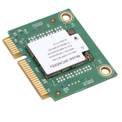 VBESTLIFE Adaptador Inalámbrico WiFi 6E 6GHz Mini PCIe, Bluetooth 5.3 Tri Band 6GHz/5GHz/2.4GHz Adaptador Inalámbrico para PC Antena Incorporada, Soporte OFDMA, MU-MIMO - imagen 6