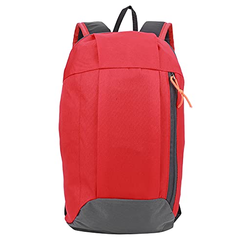 NITRIP Mochila de larga vida útil para senderismo, bolsa colorida y duradera, viajes para acampar y trabajar, senderismo (39 x 27 x 2 cm), color rojo Cover