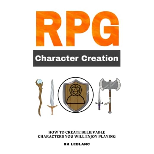 RPG Character Creation: How to Create Believable Characters You Will Enjoy Playing (RPG Worldbuilding)