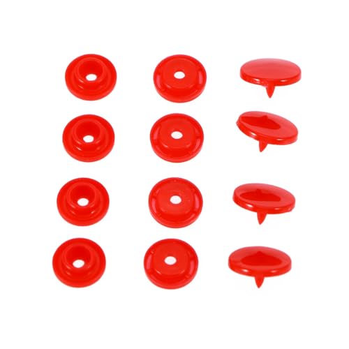 Boutons pression plastique arc-en-ciel Mipcase : boîte de 360 sets d'attaches sans couture - 6