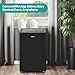 Hisense 10,000 BTU Smart Portable Inverter Air Conditioner with Quiet, High Efficiency Operation and Wi-fi Controls, AC Unit for Apartment, Living Room, Medium Rooms up to 450 Square Feet in Black