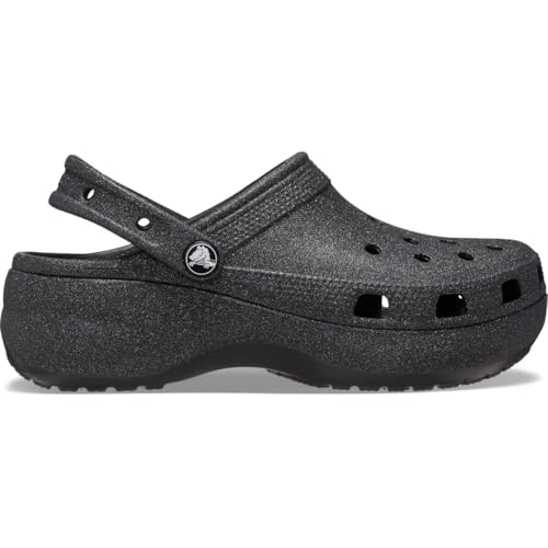 Image of Crocs Women's Classic Platform Glitter Clog