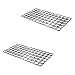 Jutagoss 2Pcs 6x12 Battery Holder Lithium Cell Spacer 32650 Battery Pack Bracket for DIY Battery Pack 32.4mm/1.28 inch Hole Dia