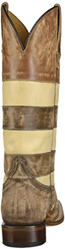 Roper Womens Vintage Americana Flag Boot, Brown, 10 | Image 2