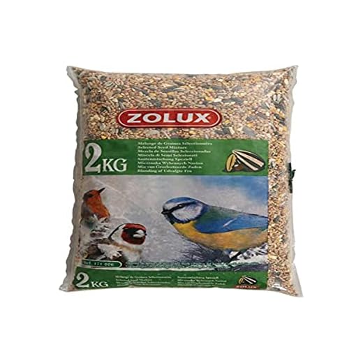 ZOLUX Granos para las aves de jardín Kg. 2 alimento para las aves