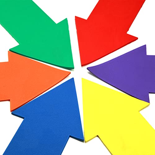 Image of GSi Spot Markers - Non-Slip Non-Toxic Poly Spots - Floor Markers for PE, Sports & Classroom Activities