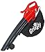 Produktbild Grizzly Tools Elektro 3in1 Laubsauger Laubbläser Häcksler EL 2800 Blasgeschwindigkeit 270 km/h 2800 Watt große Räder mit Fangsack und Tragegurt