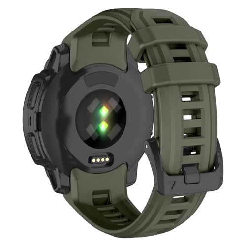 MYSNBKN Garmin Instinct E 45mm�����p�o���h�A�N�C�b�N�����[�X22mm�r���v�o���h Garmin Instinct E 45mm�X�}�[�g�E�H�b�`�p