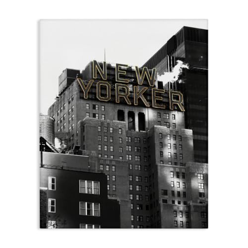 Stupell Industries New York City Skyline, 16 x 20 Inch Canvas Wall Art