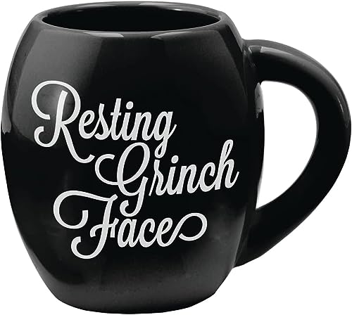 Caneca de chá Dr. Seuss The Grinch Resting Grinch Face Heat Reactive Color Changing Tea Coffee 590 m