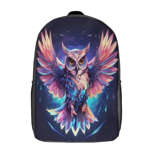 Sac à dos pour enfant motif hibou, le cadeau utile de 17 pouces