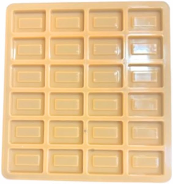 R H LIFESTYLE Silicone Handmade Soap Mould for Soap Making DIY Tray Rectangle...