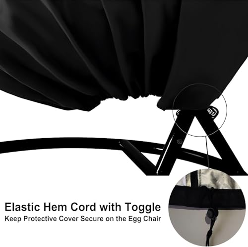 Funda impermeable para silla de huevo con protección UV 3